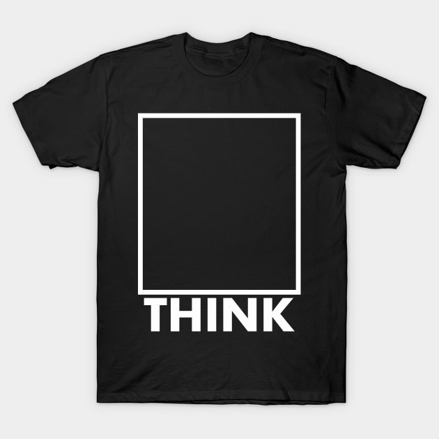 Think Box T-Shirt by javva